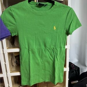 Ralph Lauren Green Short Sleeve Tee